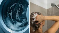 Varför du inte bör duscha när tvättmaskinen är igång