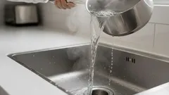Varför du inte ska hälla kokande vatten i diskhon – risker du kanske inte kände till